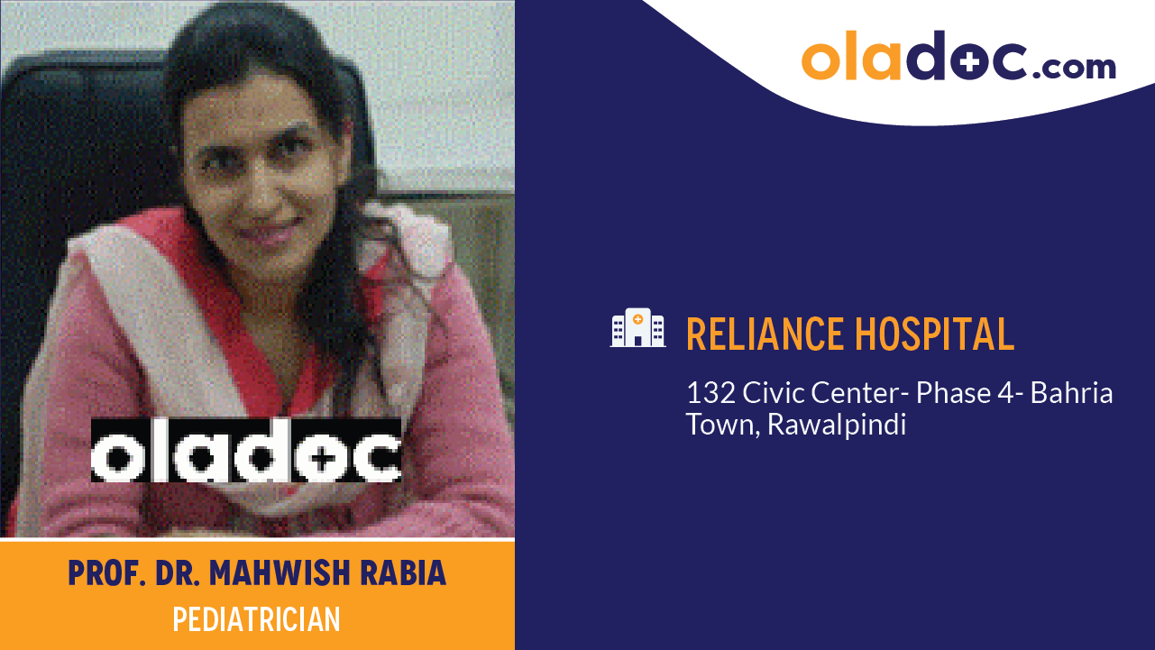 Practice locations of Dr.Mahwish Rabia